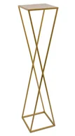 Kwietniki - Nowoczesny kwietnik stojący 100cm złotym 10-1365/100/zloty - miniaturka - grafika 1