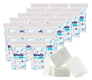 CLEANIC KINDII PŁATKI DLA NIEMOWLĄT DZIDZIUŚ x20 szt - Chusteczki nawilżane - miniaturka - grafika 1