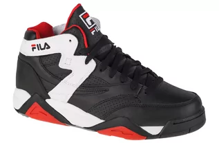 Sneakersy męskie - Fila M-Squad Ffm0046-80010 Męskie Sneakersy Czarne - grafika 1