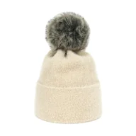 Czapki damskie - Art of Polo Czapka Soft Fluff Jasny Beż Jasny Beż - miniaturka - grafika 1