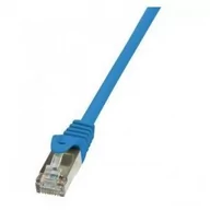 Kable miedziane - LogiLink Patchcord CP1056S CAT5e F/UTP 2m, niebieski CP1056S - miniaturka - grafika 1