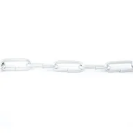 Łańcuchy i liny stalowe - Łańcuch gospodarczy długoogniwowy 3 mm ANDPOL - miniaturka - grafika 1