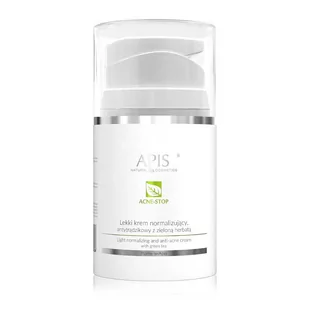 Apis Professional Home terApis Lekki krem normalizujący, antytrądzikowy z zieloną herbatą 50 ml - Kremy do twarzy - miniaturka - grafika 1