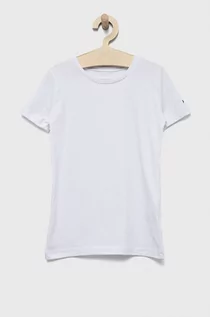Koszulki dla chłopców - Fila t-shirt dziecięcy kolor biały gładki - grafika 1
