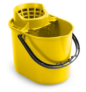 TTS Wiadro LIGHT z odciskarką - Żółte - Wózki serwisowe - miniaturka - grafika 1