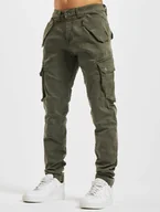 Spodnie męskie - spodnie bojówki ALPHA INDUSTRIES - COMBAT PANT LW OLIV Slim Fit-28 - miniaturka - grafika 1