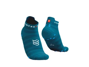 COMPRESSPORT Skarpetki do biegania ProRacing Socks V4 ULTRALIGHT RUN LOW shaded/ hawaiian ocean - Skarpetki sportowe męskie - miniaturka - grafika 1