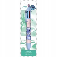 Długopisy - długopis 6 kolorowy LILO I STITCH wielokolorowy - miniaturka - grafika 1