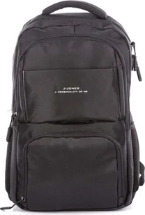 J Jones Plecak Czarny Do pracy Męski Na dokumenty A4 z Miejscem na laptopa 15.6" cala - Torby na laptopy J Jones Plecak Czarny Do pracy Męski Na dokumenty A4 z Miejscem na laptopa 15.6" cala - Torby na laptopy - miniaturka - grafika 1