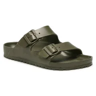 Klapki i japonki damskie - Klapki BIRKENSTOCK - Arizona Eva 1019094 Khaki - miniaturka - grafika 1
