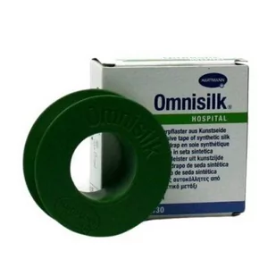 Hartmann OMNISILK Przylepce z jedwabiu 1,25cm x 5m, 1 sztuka - Apteczki i materiały opatrunkowe - miniaturka - grafika 1