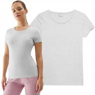 Koszulki i topy damskie - Koszulka Damska 4F T-shirt Bawełniany Slim Sportowy Limitowany SS24 - miniaturka - grafika 1