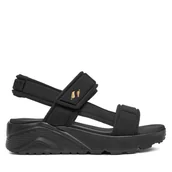 Buty dla dziewczynek - Sandały Skechers Uno Lite Sandal-Sunny Stand 310372L/BKRG Czarny - miniaturka - grafika 1