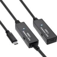 Kable komputerowe i do monitorów - InLine InLine® USB 3.2 Gen.1 active extension, USB-C male to USB-C female, 15m - miniaturka - grafika 1