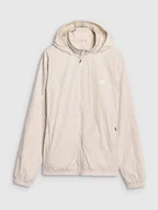 Kurtki i kamizelki sportowe męskie - Męska kurtka przejściowa 4F 4FWSS25TJACM193 - beżowa - miniaturka - grafika 1