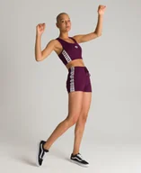 Spodnie sportowe damskie - Arena Szorty Sportowe Damskie Arena Lorella Team Icons Claret/White R.XS - miniaturka - grafika 1