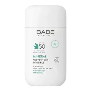 Babe Laboratorios Mineralny fluid przeciwsłoneczny SPF 50 - Kremy do twarzy z filtrem - miniaturka - grafika 1