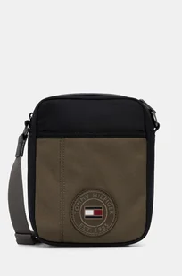 Tommy Hilfiger saszetka kolor zielony AM0AM12740 - Torby męskie - miniaturka - grafika 1
