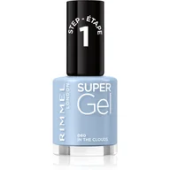 Lakiery do paznokci - Rimmel Super Gel żelowy lakier do paznokci 060 In The Clouds 12ml - miniaturka - grafika 1