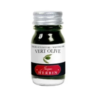 Naboje i atramenty - Atrament Jacques Herbin 10ml Vert olive - miniaturka - grafika 1