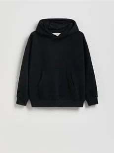 Reserved - Bluza oversize z kapturem - czarny - Bluzy dla chłopców - miniaturka - grafika 1