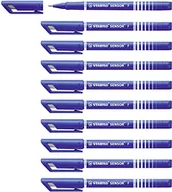 Dekoratorstwo - Stabilo felt Pen  Sensor 189 0,3 MM, sprężynowe koronka, niebieski 0,3 mm 189/41 - miniaturka - grafika 1