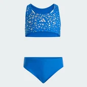 Stroje kąpielowe dla dziewczynek - Zestaw brokatowego bikini dla dzieci - Adidas - miniaturka - grafika 1