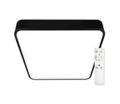 Lampy sufitowe - Top Light - LED Plafon ściemnialny LED/51W/230V czworokątna czarne + pilot - miniaturka - grafika 1