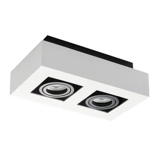 Kanlux Oprawa sufitowa punktowa Stobi DLP 250-W, biała, 2x50 W (26833) - Lampy sufitowe - miniaturka - grafika 1