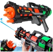 Zabawki interaktywne dla dzieci - DUŻY PISTOLET NA WODĘ ŚMIGUS DYNGUS SIKAWKA 60CM X58 - miniaturka - grafika 1