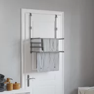 Suszarki na ubrania - vidaXL Suszarka na pranie na balkon, 54x25x42 cm, aluminium - miniaturka - grafika 1