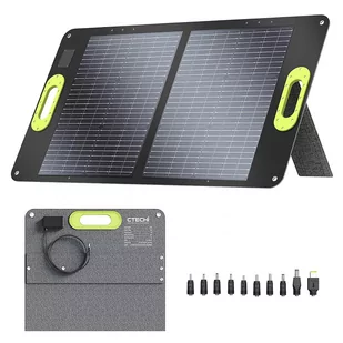 Składany panel słoneczny 60W CTECHi SP-60 - Panele fotowoltaiczne - miniaturka - grafika 1