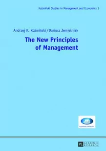 Peter Lang GmbH New Principles of Management - Pozostałe książki - miniaturka - grafika 2