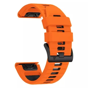 Pasek do GARMIN FENIX 5 / 6 / 6 PRO / 7 Tech-Protect IconBand pomarańczowo-czarne - Akcesoria do smartwatchy - miniaturka - grafika 7