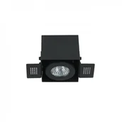 Oprawy, klosze i abażury - Orlicki Design Sufitowa LAMPA podtynkowa Sotto Nero kwadratowa OPRAWA stropowa metalowe oczko czarne Sotto Nero - miniaturka - grafika 1