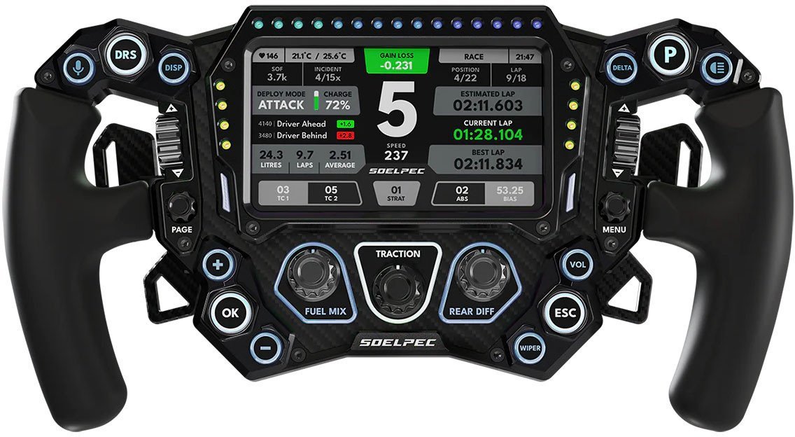SOELPEC Spectra XR Lenkrad - basalt SLPC-SPCTRXR-BA