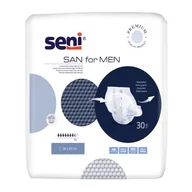 Pieluchy dla dorosłych - SAN SENI for MEN Pieluch anatomiczne, 30szt. - miniaturka - grafika 1
