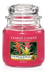Świece - Yankee Candle Tropical Jungle słoik średni (YSSTJ) - grafika 1