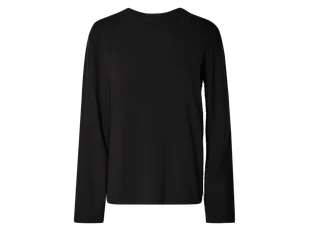 esmara® Sweter damski z cienkiej dzianiny (Czarny, L(44/46)) - Swetry damskie - miniaturka - grafika 1