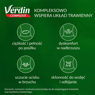 Verdin Complexx 2 x 30 tabletek - Układ pokarmowy - miniaturka - grafika 2