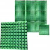 Inne akcesoria studyjne - DNA AM2 GN panel akustyczny zestaw 10 szt. zielony - miniaturka - grafika 1