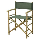 Fotele i krzesła ogrodowe - ProGarden Krzesło reżyserskie zielone 41x60x48/90 cm - miniaturka - grafika 1