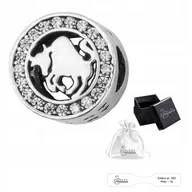 Bransoletki - Charms srebro pr. 925 Element do Bransolet Modułowych Znak Zodiaku Byk - miniaturka - grafika 1