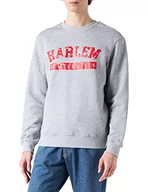 Swetry męskie - Southpole Bluza męska Harlem Crew Sweater, męski sweter dostępny w 2 kolorach, rozmiary S - XXL, H.grey, S - miniaturka - grafika 1