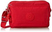 Torebki damskie - Kipling Damskie torby na ramię Abanu M, jeden rozmiar, Czerwony Rouge, Rozmiar Uniwersalny - miniaturka - grafika 1