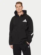Bluzy męskie - adidas Bluza Z.N.E. JD5984 Czarny Regular Fit - miniaturka - grafika 1