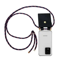Etui i futerały do telefonów - Łańcuszek Pokrowiec Do Samsung Galaxy S20 ULTRA w NIEBIESKO CZERWONO BIAŁY W KROPKI Etui Obudowa Case Cover Ochronny Cadorabo - miniaturka - grafika 1