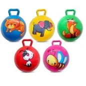 Piłki dla dzieci - ARTYK Piłka z rączką i dzwonkiem - Artyk - miniaturka - grafika 1