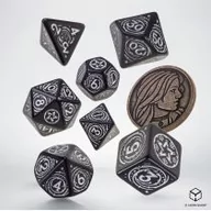 Akcesoria do gier planszowych - Komplet kości Wiedźmin. Yennefer. Obsydianowa gwiazda Q-Workshop - miniaturka - grafika 1