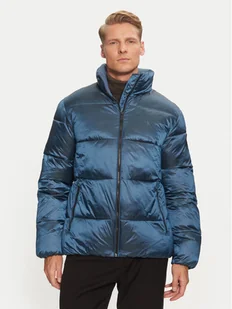 Calvin Klein Jeans Kurtka zimowa J30J326097 Niebieski Regular Fit - Kurtki męskie - miniaturka - grafika 1